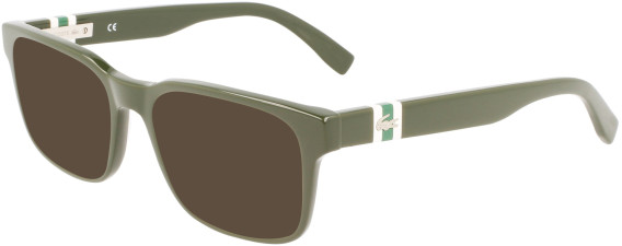 Lacoste L2905 sunglasses in Khaki