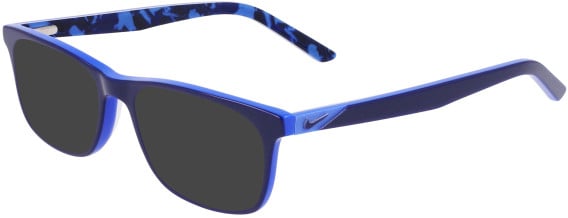Nike NIKE 5547-48 sunglasses in Midnight Navy/Racer Blue