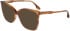 Victoria Beckham VB2641 sunglasses in Honey Brown Horn