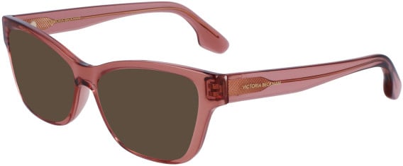 Victoria Beckham VB2642 sunglasses in Transpaerent Rose