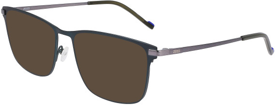 Zeiss ZS22117-54 sunglasses in Matte Green/Ruthenium