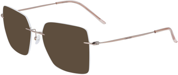 Calvin Klein CK22125TC sunglasses in Nude