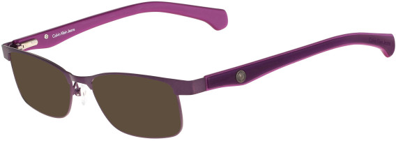 Calvin Klein Jeans CKJ442 sunglasses in Purple