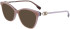 Karl Largerfield KL6092 sunglasses in Beige/Lilac