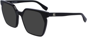 Karl Largerfield KL6093 sunglasses in Black
