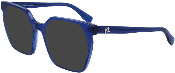 Karl Largerfield KL6093 sunglasses in Blue