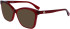Karl Largerfield KL6094 sunglasses in Textured Red