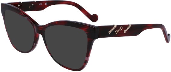 Liu Jo LJ2766 sunglasses in Striped Red