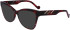 Liu Jo LJ2766 sunglasses in Striped Red