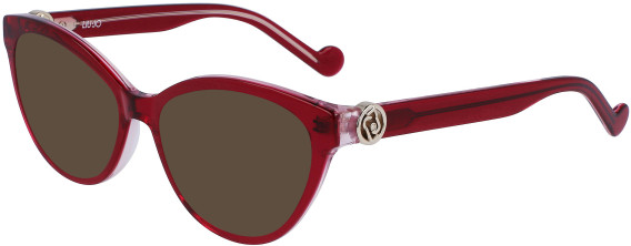 Liu Jo LJ2771R sunglasses in Burgundy/Rose