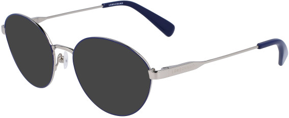 Longchamp LO2154 sunglasses in Silver/Blue