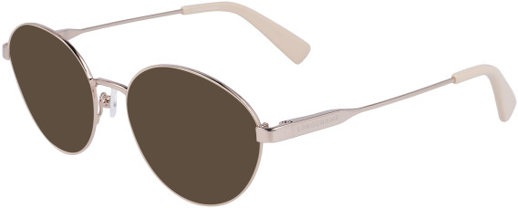 Longchamp LO2154 sunglasses in Rose Gold/Ivory