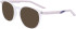 Nike NIKE 5545-46 sunglasses in Clear/Amethyst Ash