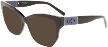 Salvatore Ferragamo SF2936 sunglasses in Black
