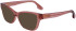 Victoria Beckham VB2642 sunglasses in Transpaerent Rose