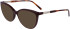 Lacoste L2911 sunglasses in Dark Red