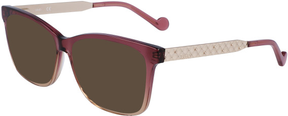 Liu Jo LJ2769 sunglasses in Burgundy/Sand