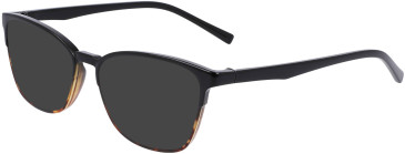 Pure P-3020 sunglasses in Black/Tortoise