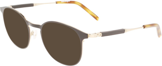 Salvatore Ferragamo SF2567 sunglasses in Gold/Black