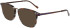Zeiss ZS22707 sunglasses in Textured Brown/Grey