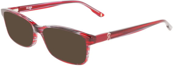 Skaga SK2879 VARAKTIG sunglasses in Striped Red