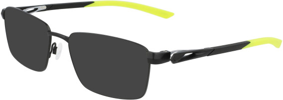Nike NIKE 8140-58 sunglasses in Satin Black/Volt