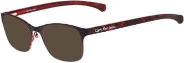 Calvin Klein Jeans CKJ443 sunglasses in Black