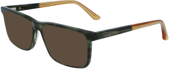 Calvin Klein CK22544 sunglasses in Green Havana