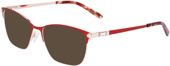 Marchon NYC M-4019 sunglasses in Wine/Rose