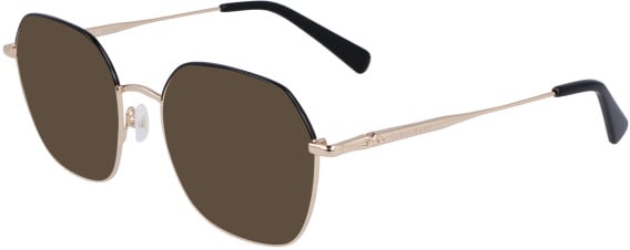 Longchamp LO2152 sunglasses in Gold/Black