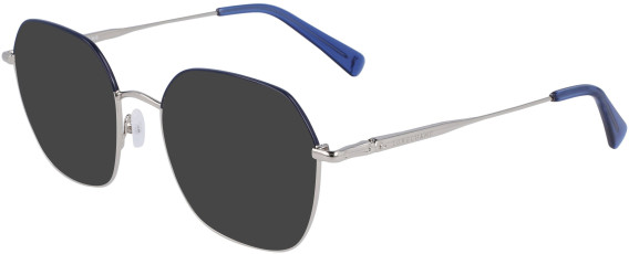 Longchamp LO2152 sunglasses in Silver/Blue