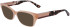 Lacoste L2907 sunglasses in Peach Opaline