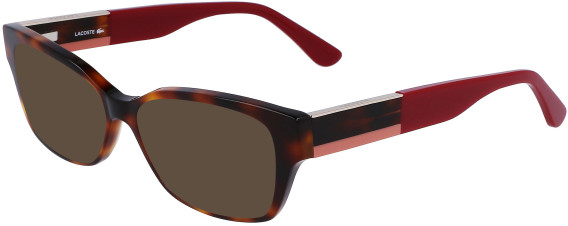 Lacoste L2907 sunglasses in Tortoise