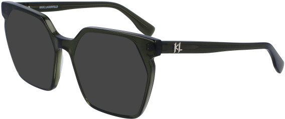 Karl Largerfield KL6093 sunglasses in Khaki