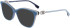 Karl Largerfield KL6092 sunglasses in Azure/White
