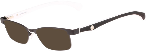 Calvin Klein Jeans CKJ442 sunglasses in Black