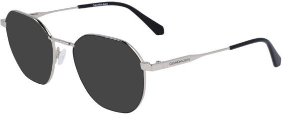 Calvin Klein Jeans CKJ22220 sunglasses in Silver/Black