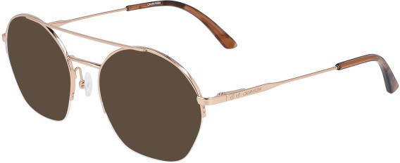 Calvin Klein CK20110 sunglasses in Rose Gold