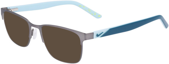 Nike NIKE 5591 sunglasses in Satin Gunmetal/Dark Teal