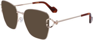 Lanvin LNV2121 sunglasses in Rose Gold