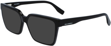 Karl Largerfield KL6097 sunglasses in Black