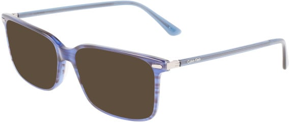 Calvin Klein CK22542 sunglasses in Blue Horn