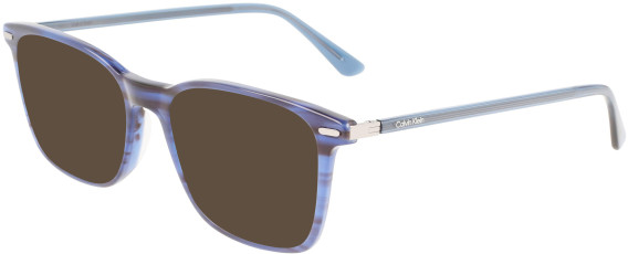 Calvin Klein CK22541-53 sunglasses in Blue Horn