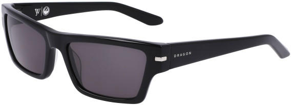 Dragon DR JOSIAH LL sunglasses in Shiny Black/Smoke