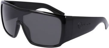 Dragon DR ROCKER LL sunglasses in Shiny Black/Smoke
