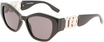 Karl Largerfield KL6086S sunglasses in Black