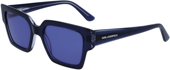 Karl Largerfield KL6089S sunglasses in Blue/Crystal