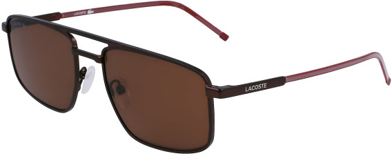 Lacoste L255S sunglasses in Matte Brown
