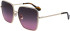 Lanvin LNV125S sunglasses in Gold/Gradient Grey Rose