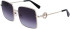 Longchamp LO162S sunglasses in Gold/Gradient Grey